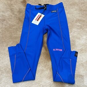 P.E Nation Electric Blue Active Leggings